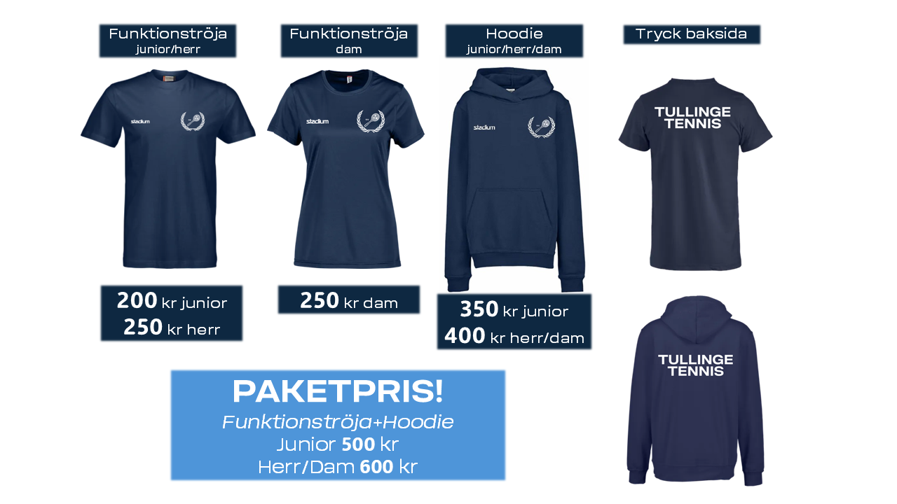 image: Klubbkläder tröja + hoodie!