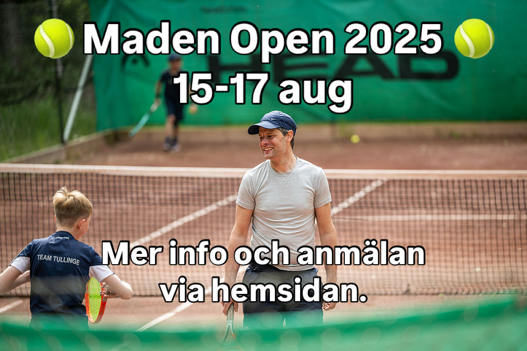 image: MADEN OPEN 2025 15-17 augusti.