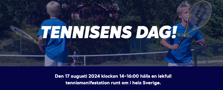 image: Tennisens dag och Öppet hus