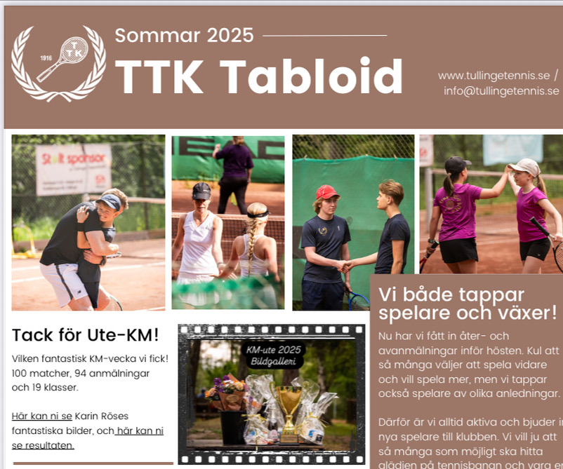 image: Nu finns TTK:s tabloid för sommaren ute att läsa!