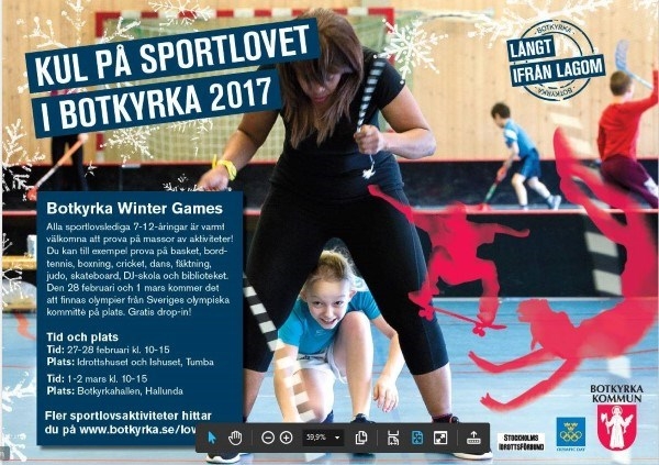 image: TTK på plats - Botkyrka Wintergames 2017